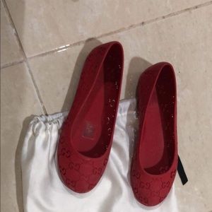 Little Girls Gucci Junior Etretat Flat